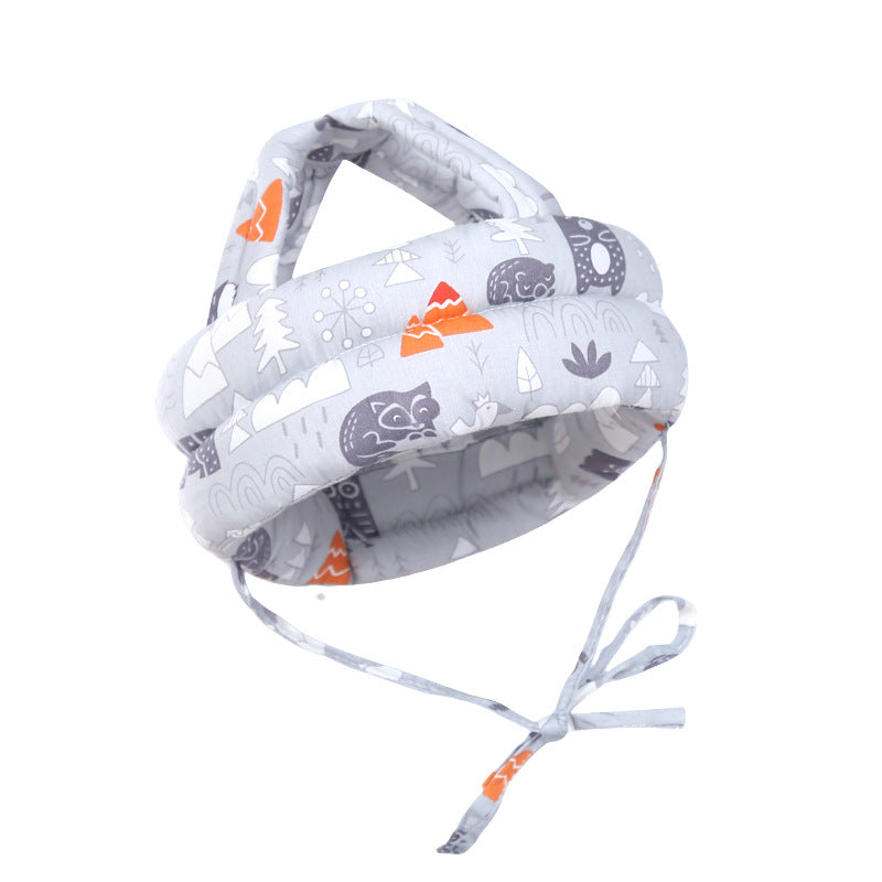 Baby anti-collision  head protection hat safe breathable and washable