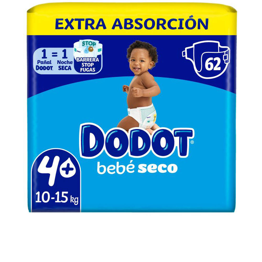 DODOT EXTRA STAGES size 4 diapers 10-15 kg 62 units