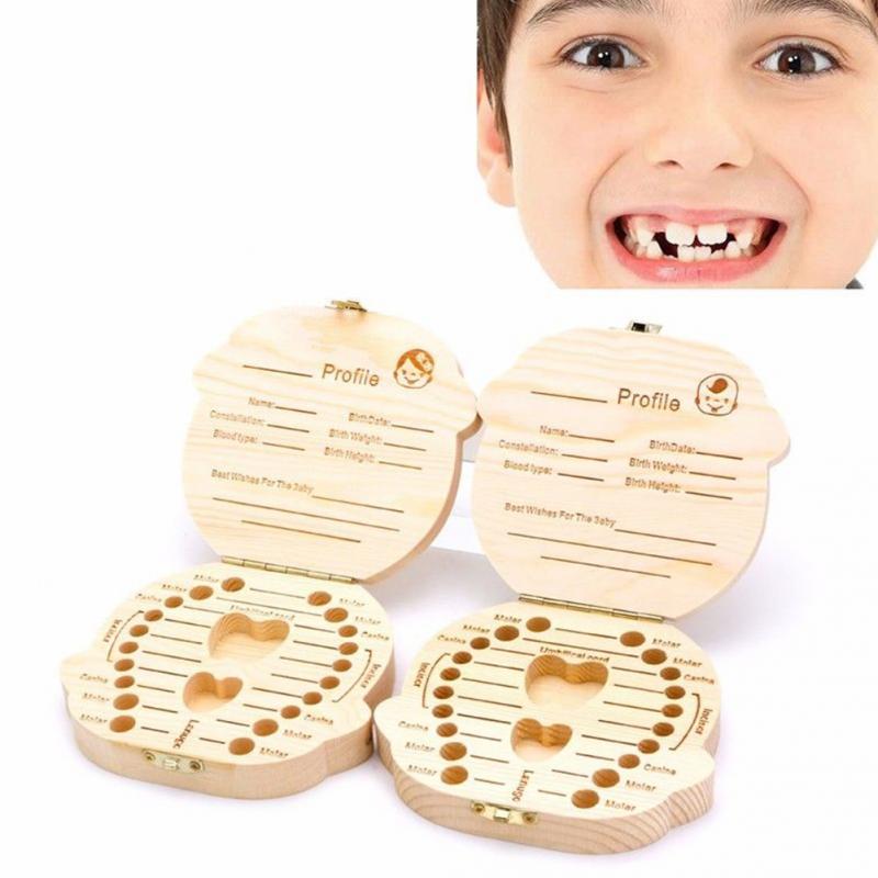 Milk Teeth Box Baby Souvenirs Fetal Hair Tooth