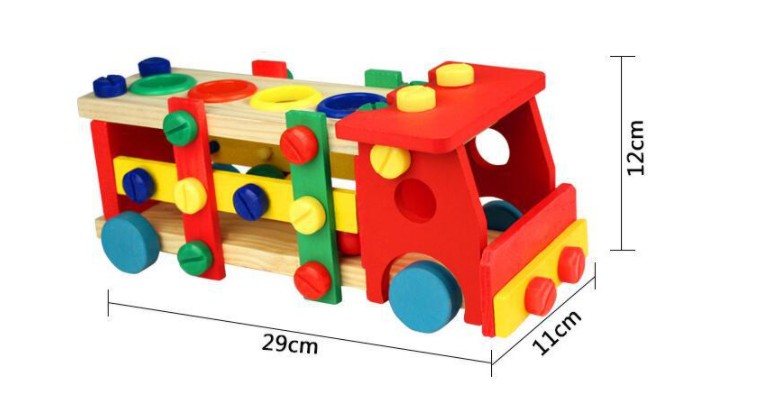 Wooden Assembling Chair Montessori Toys