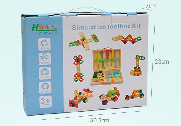Wooden Assembling Chair Montessori Toys