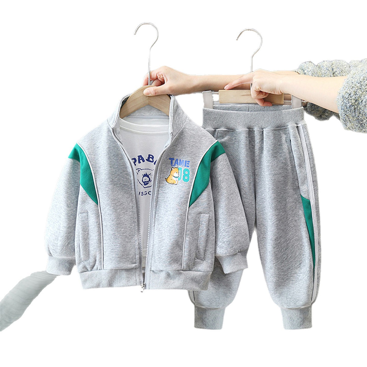 Two-Piece Casual Sports Tracksuit Set