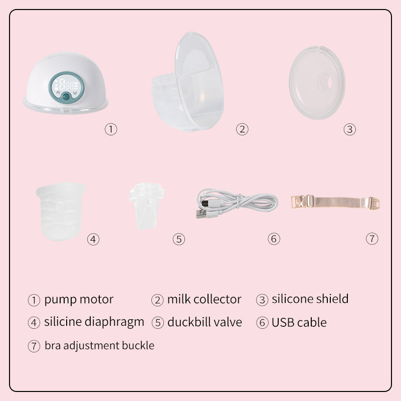 All‑in‑One Hands‑Free Wearable Electric Breast Pump