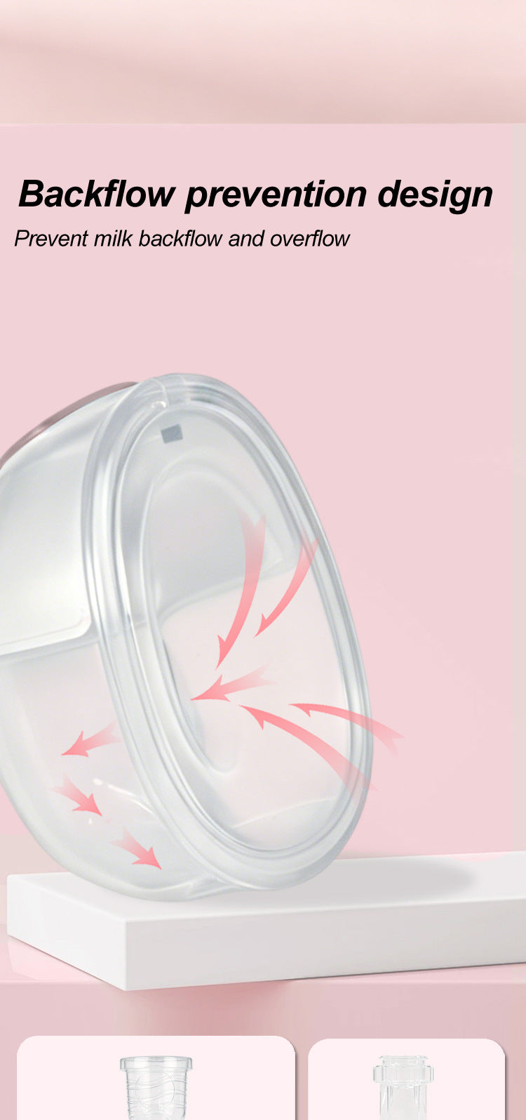 All‑in‑One Hands‑Free Wearable Electric Breast Pump