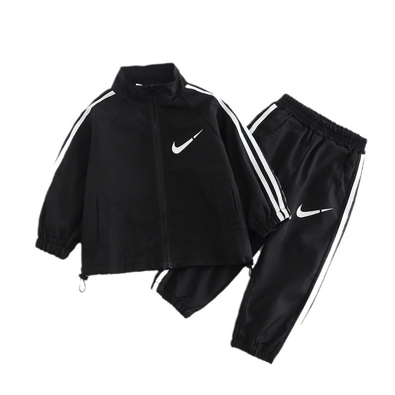 Boys Sport Casual Spring Autumn Two-Piece Outfit Set