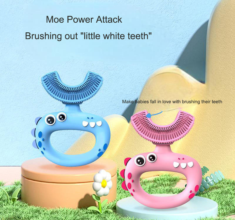 Children's toothbrush silicone baby toothbrush