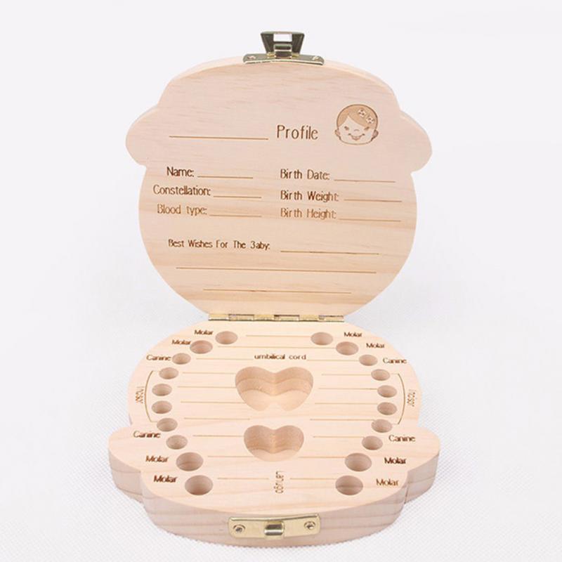 Milk Teeth Box Baby Souvenirs Fetal Hair Tooth
