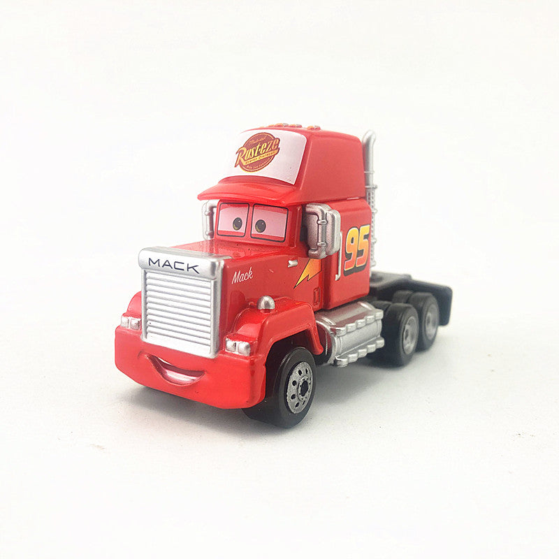 Racing Car Mobilization Mack Uncle Mai Headset Headgear Alloy Toy Car Model
