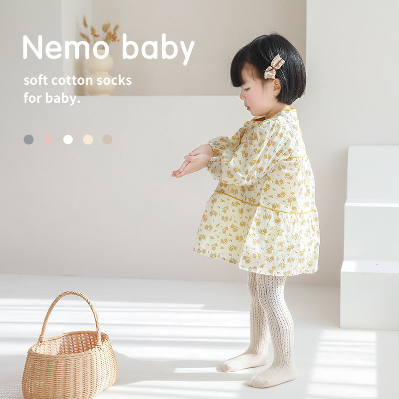 Baby Girl Leggings  One-Piece Socks