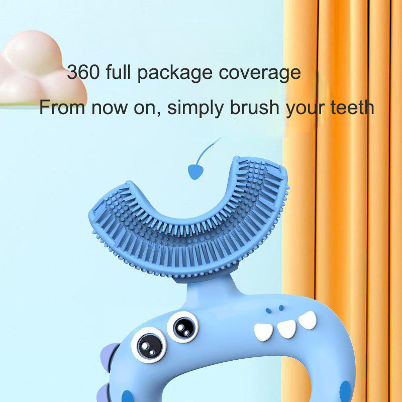 Children's toothbrush silicone baby toothbrush
