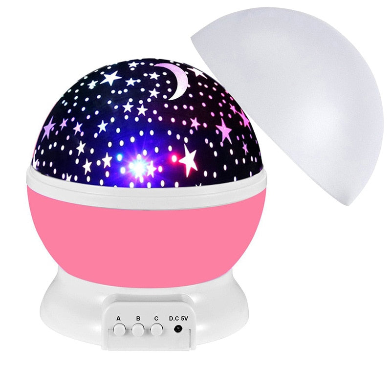 LED Projector Star Moon Night Light