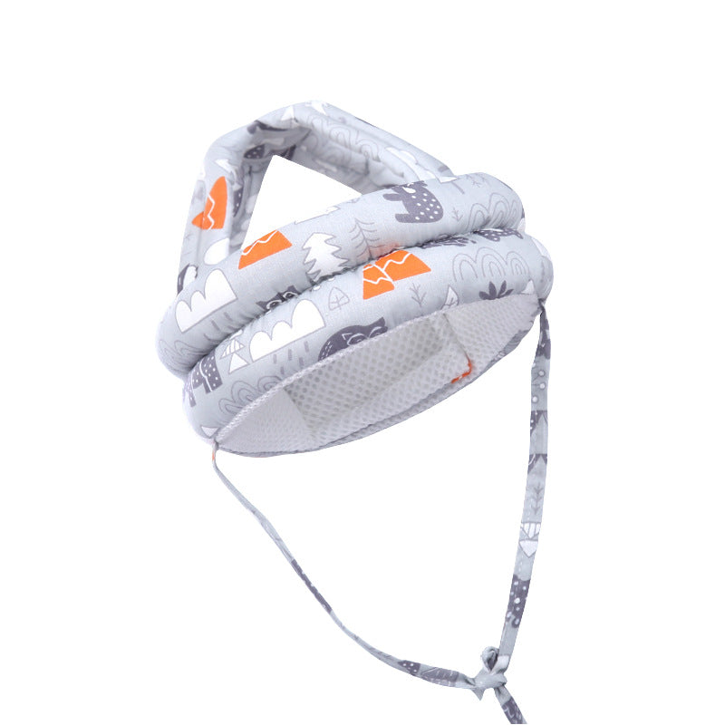 Baby anti-collision  head protection hat safe breathable and washable