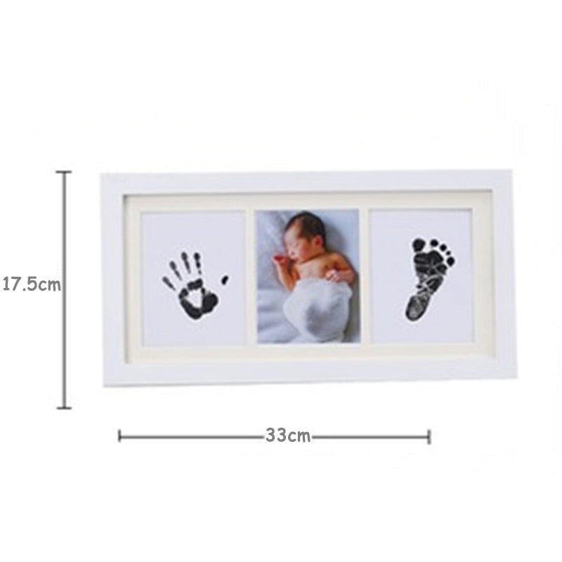 Ink Hand Foot Print Photo Frame Baby DIY