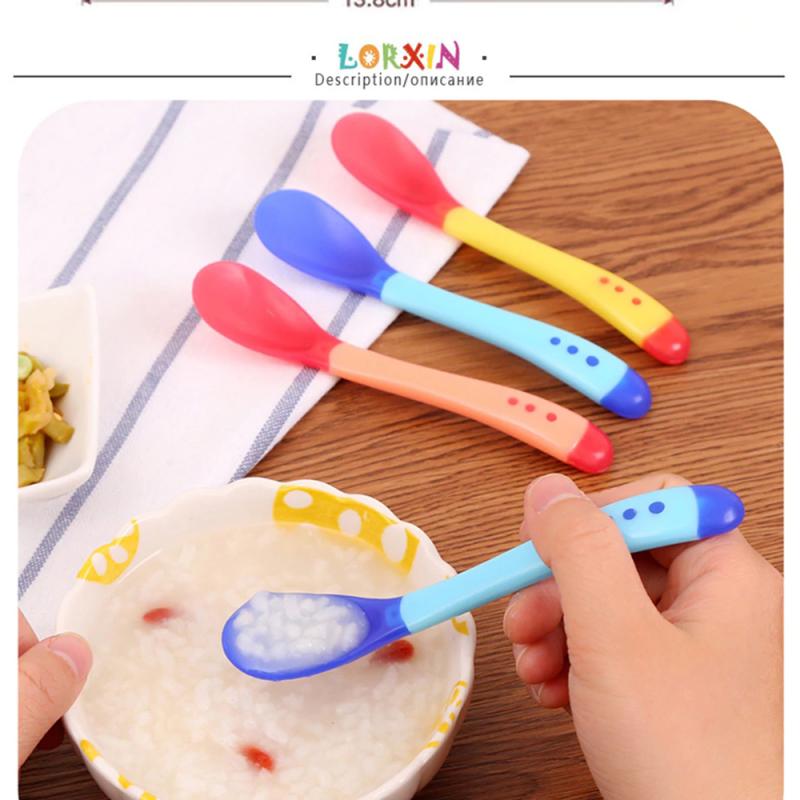 Silicone Baby Feeding for 4-24 Months Baby Utensil Solid Feeding