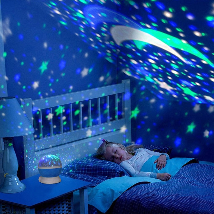 LED Projector Star Moon Night Light