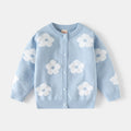 Floral Print Knit Cardigan