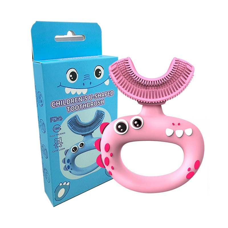 Children's toothbrush silicone baby toothbrush
