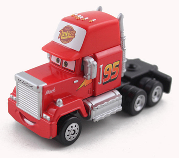 Racing Car Mobilization Mack Uncle Mai Headset Headgear Alloy Toy Car Model