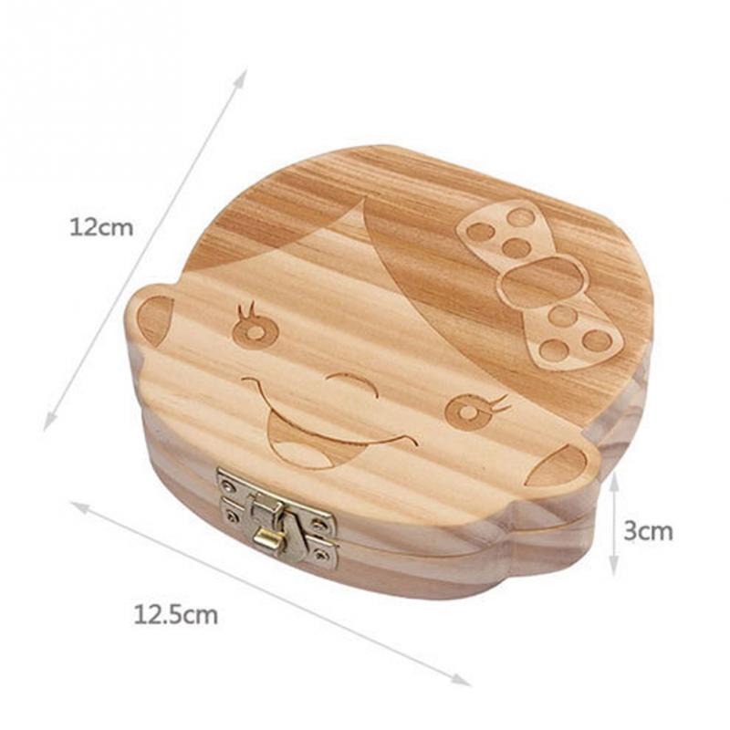 Milk Teeth Box Baby Souvenirs Fetal Hair Tooth