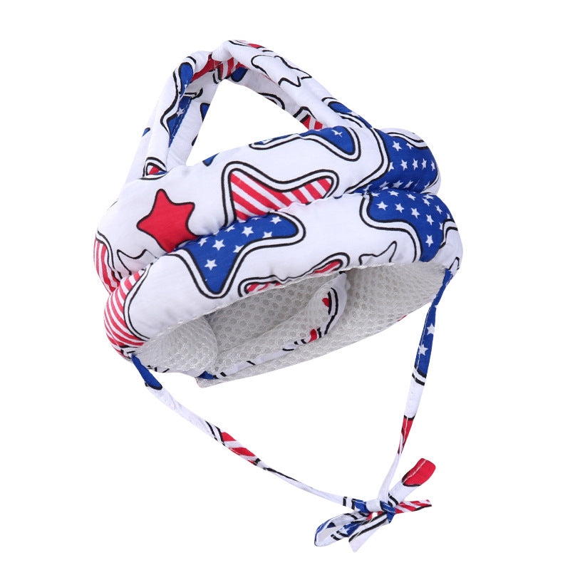 Baby anti-collision  head protection hat safe breathable and washable