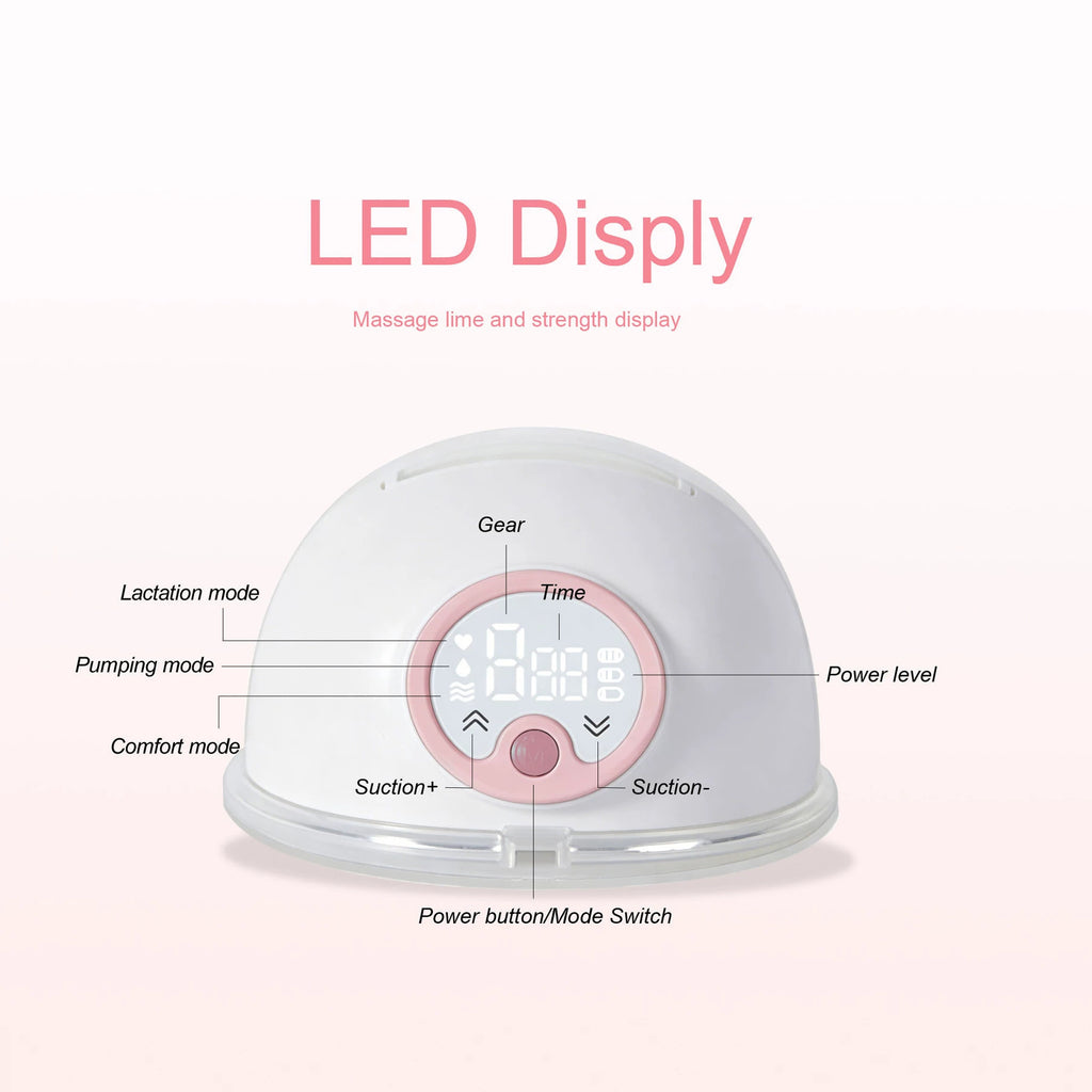 All‑in‑One Hands‑Free Wearable Electric Breast Pump