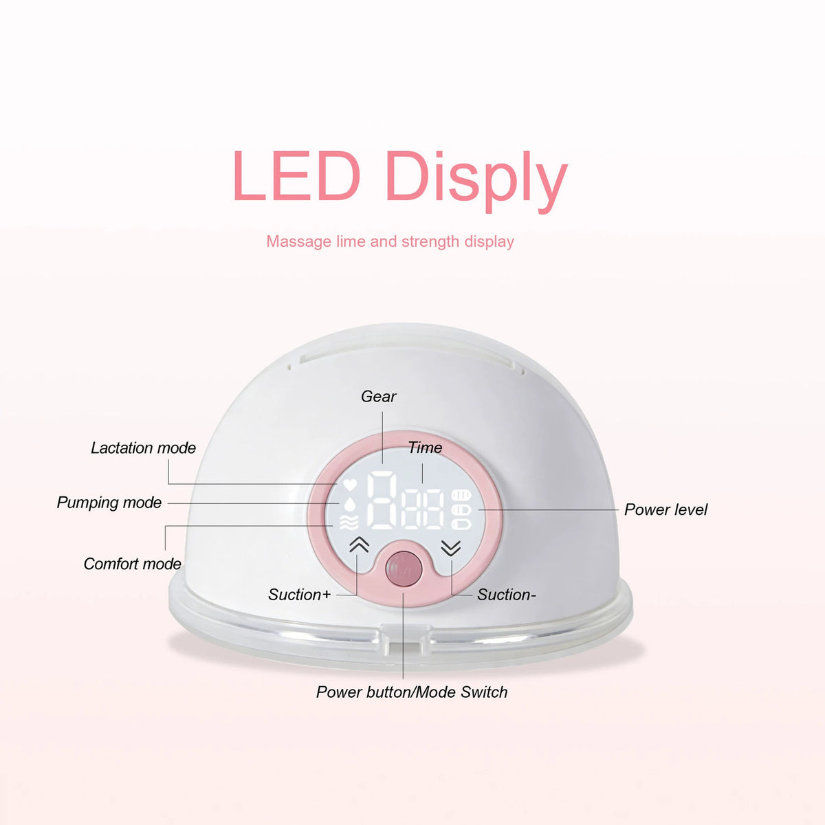 All‑in‑One Hands‑Free Wearable Electric Breast Pump