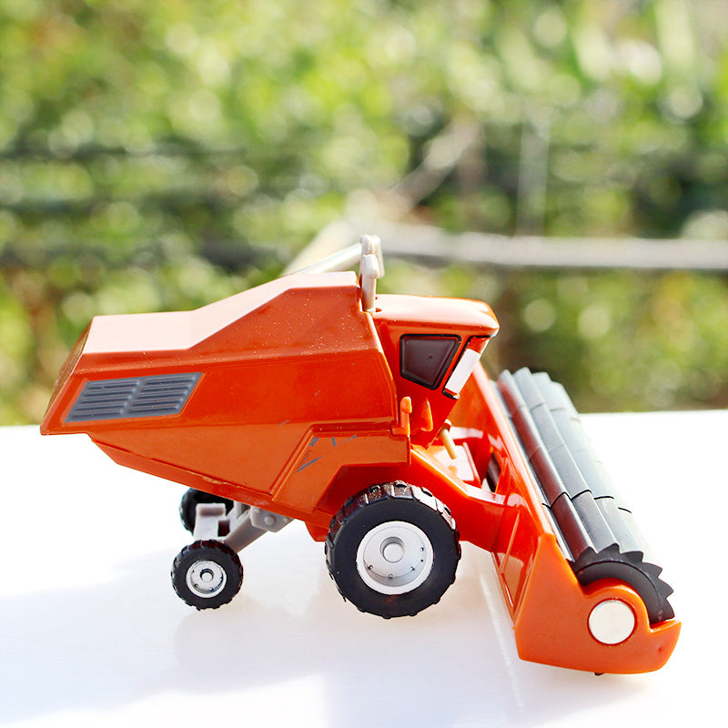 Racing Cars Harvester Uncle Cow Flank Frank Mowing Alloy