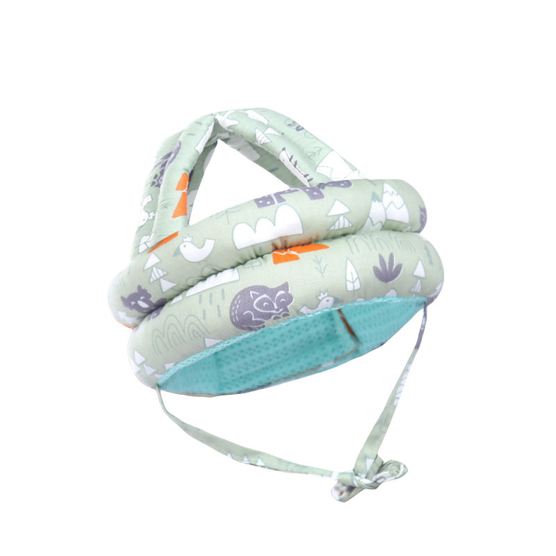 Baby anti-collision  head protection hat safe breathable and washable