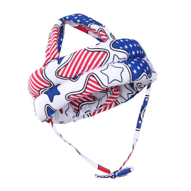 Baby anti-collision  head protection hat safe breathable and washable