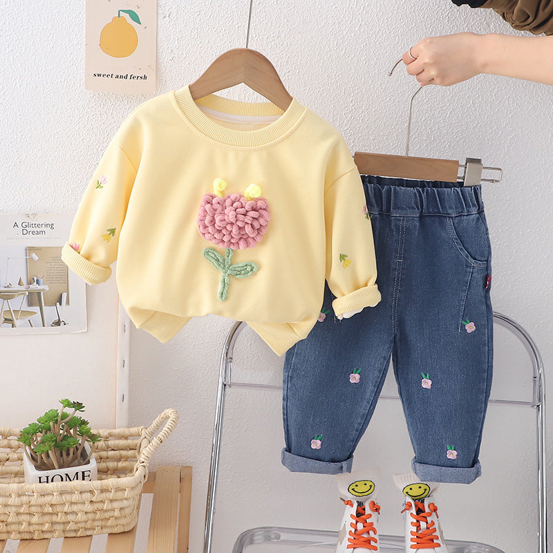 Two-Piece Set Spring Autumn Outfit