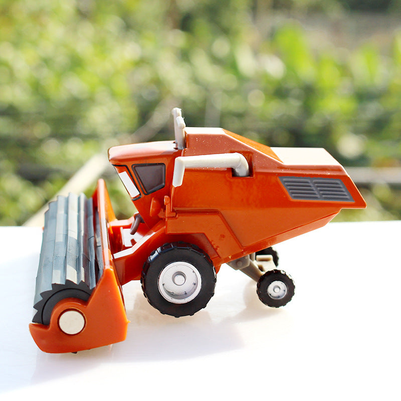 Racing Cars Harvester Uncle Cow Flank Frank Mowing Alloy