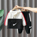Boys' Spring Two-Piece Sportswear Set  Stylish Kids' Casual Outfit