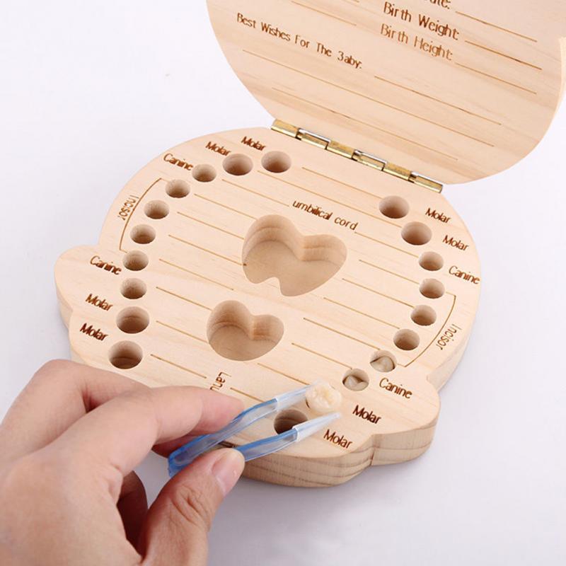 Milk Teeth Box Baby Souvenirs Fetal Hair Tooth