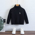Turtleneck Sweater Autumn Winter Warm Fleece Lined Knitwear