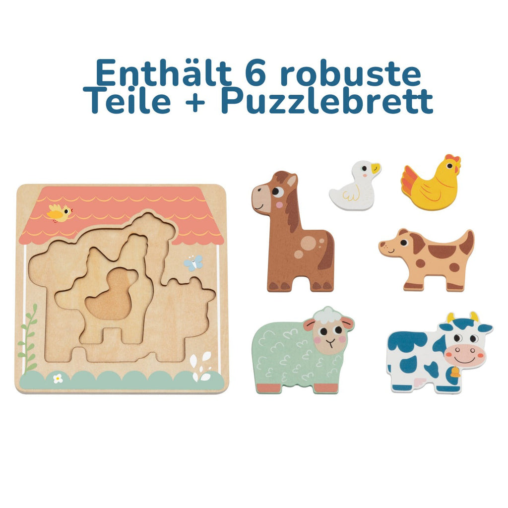 BusyKids Multi-Layer Farm Animal Puzzle