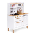 Large Wooden Play Kitchen with Sounds and LED