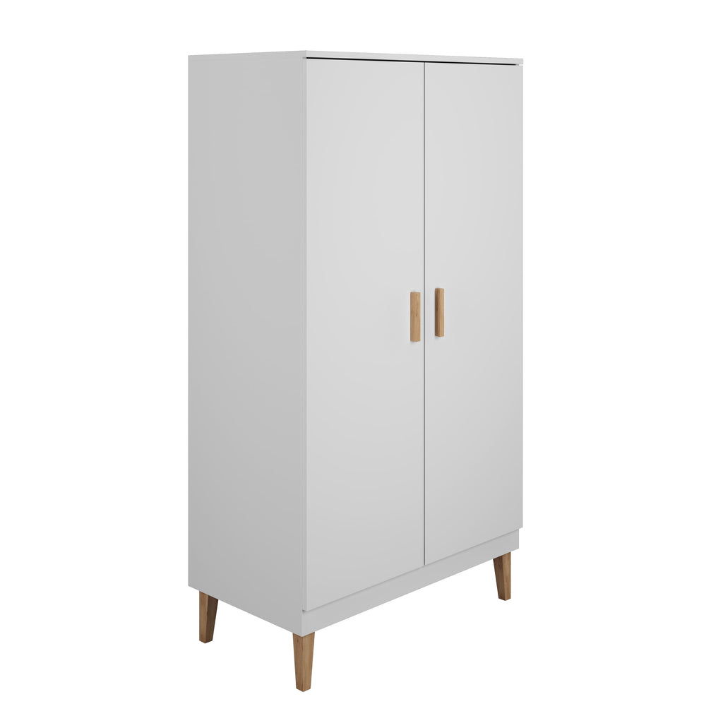 Wardrobe Kubi - White